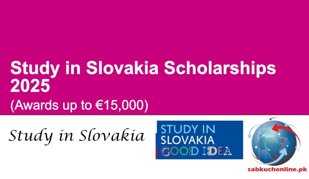 Study in Slovakia Scholarships 2025 (Awards up to €15,000)