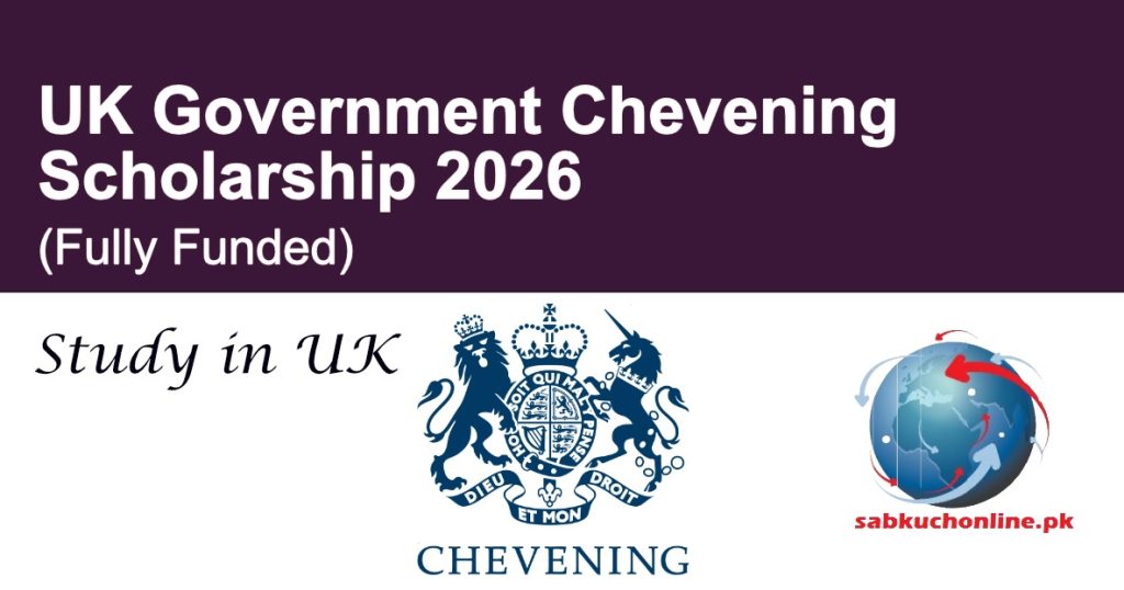 UK Government Chevening Scholarship 2026 (Fully Funded)