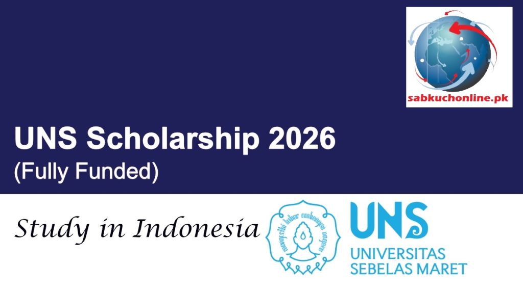 UNS Indonesia Scholarship 2026 (Fully Funded)