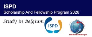 Belgium ISPD Scholarship And Fellowship Program 2026