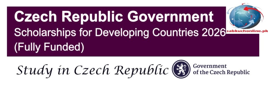 Czech Republic Government Scholarships for Developing Countries 2026 (Fully Funded)