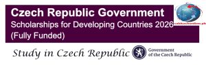 Czech Republic Government Scholarships for Developing Countries 2026 (Fully Funded)