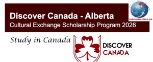 Discover Canada – Alberta Cultural Exchange Scholarship Program 2026