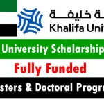 Khalifa University Scholarships 2026 in UAE Fully Funded