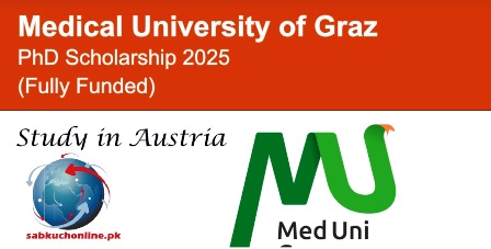 Medical University of Graz PhD Scholarship 2025 (Fully Funded)