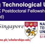Singapore NTU AI-for-X Postdoctoral Fellowship 2025 (Fully Funded)