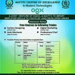 Navttc Centre of Excellence in Modern Technologies Admissions