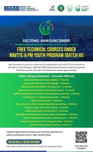 Iqra University (Official) admission