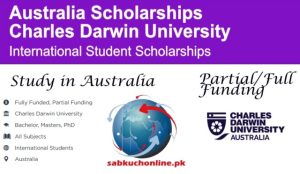 Charles Darwin University International Student Scholarships 2026