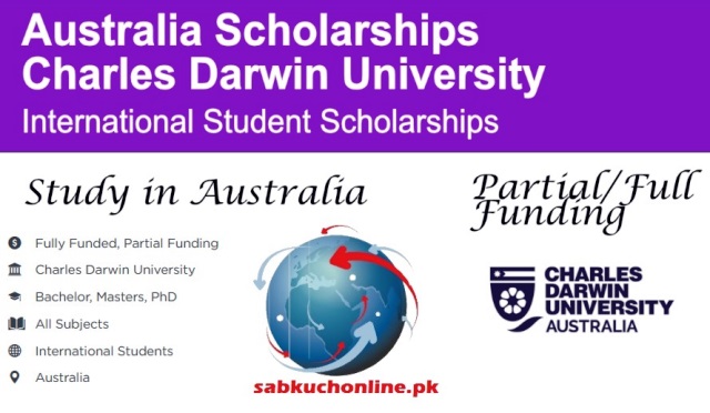 Charles Darwin University International Student Scholarships 2026