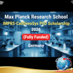 Max Planck Research School IMPRS-CellDevoSys PhD Scholarship 2026 Germany (Fully Funded)