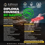 NAVTTC Diploma Courses at Riphah International University Admissions