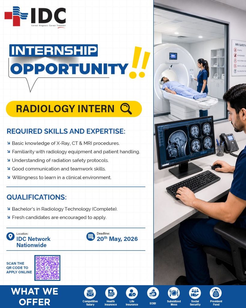 Islamabad Diagnostic Centre (IDC) jobs