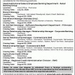 Bank of Khyber Jobs July 2026 Apply Online