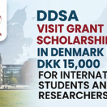DDSA Visit Grant Scholarship 2026 in Denmark | Up to DKK 15,000 for International Students and Researchers