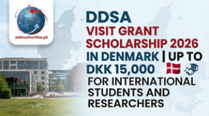 DDSA Visit Grant Scholarship 2026 in Denmark | Up to DKK 15,000 for International Students and Researchers