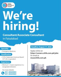 Shifa International Hospital jobs