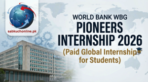World Bank WBG Pioneers Internship 2026 (Paid Global Internship for Students)