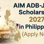 AIM ADB-Japan Scholarship 2027 in Philippines (Apply Now)