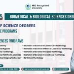 Admissions Open 2026–27 Biomedical & Biological Sciences