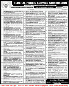 FPSC Jobs August 2026 Apply Online Consolidated Advertisement No 3/2026 03/2026 Latest