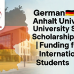 German Anhalt University STIBET Scholarships 2027 | Funding for International Students