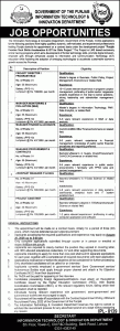 Information Technology and Innovation Department Punjab Jobs 2026 August Project Assistants & Others Latest