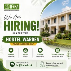 Institute of Rural Management jobs