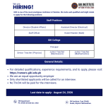 JOB OPPORTUNITIES Giki University