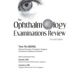 The Ophthalmology Examinations Review 2nd Edition pdf book free download