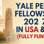 Yale Peace Fellowship 2027 in USA & UK (Fully Funded)