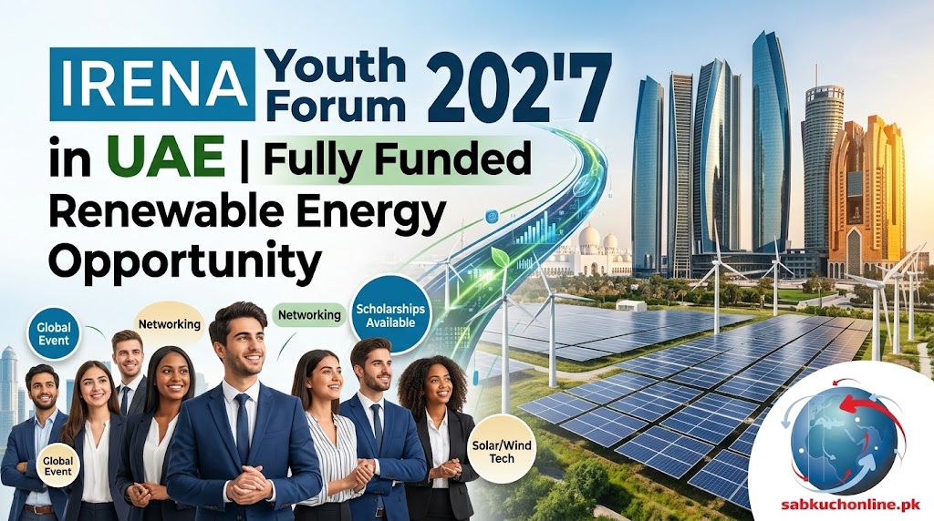 IRENA Youth Forum 2027 in UAE | Fully Funded Renewable Energy Opportunity