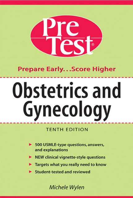 Pre Test Obstetrics and Gynecology 10th edition pdf book free download