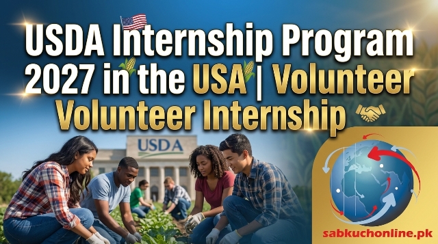 USDA Internship Program 2027 in the USA | Volunteer Internship