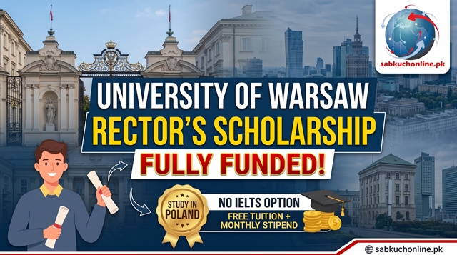 University of Warsaw Rector’s Scholarship ( Fully Funded)